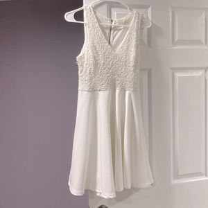 White dress